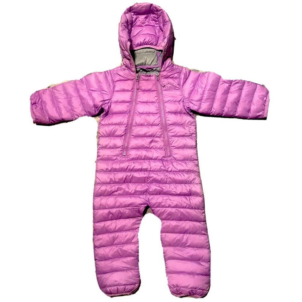 L.L. Bean Infant Snow Suit 6-12 mo. - Front Goose Down